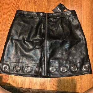 Leather Forever21 Skirt